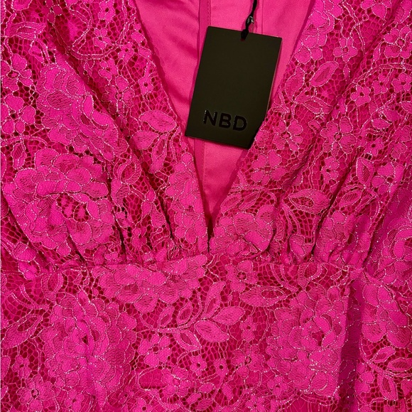 NBD Merlot Blouse in Magenta - Picture 2 of 5